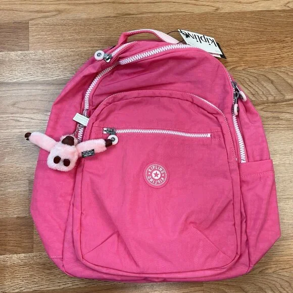 Kipling | Bags | Kipling Seoul Happy Pink Combo Backpack  display picture 3
